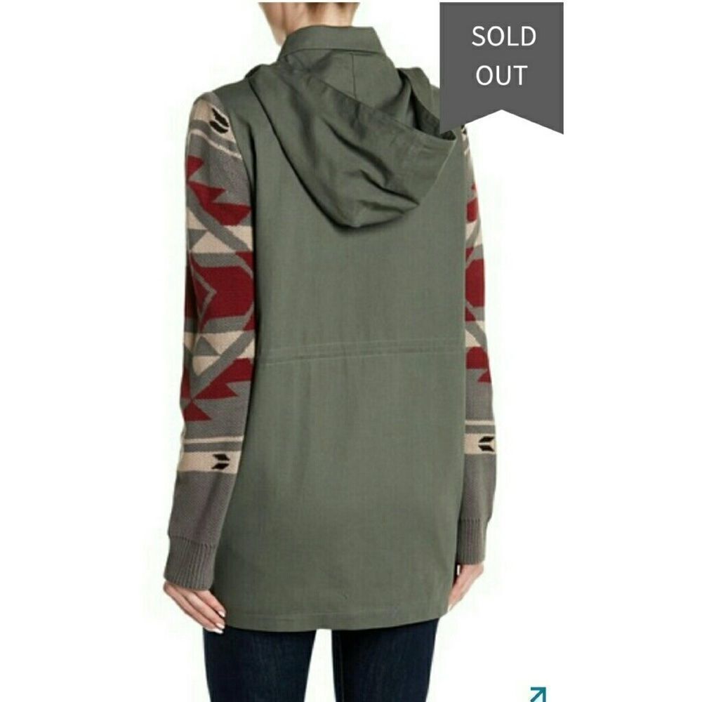 NWT Olive & Oak Utility Jacket. Medium - Picture 2 of 2